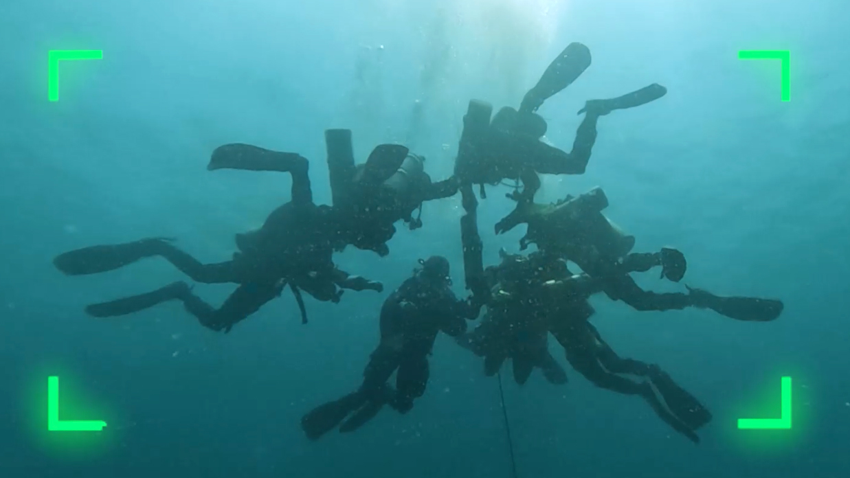 Dual Tracking Mode<br>& Multi-Diver Adaptability