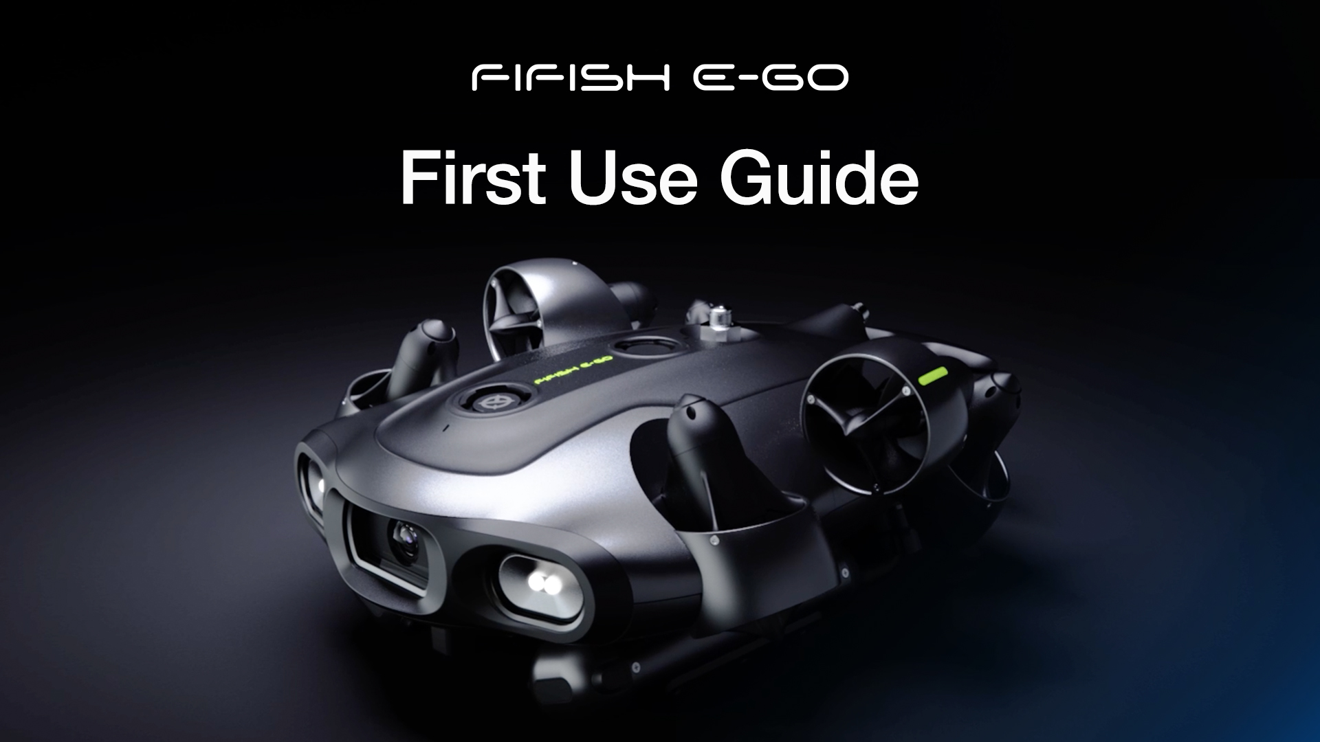 E-GO | First Use Guide
